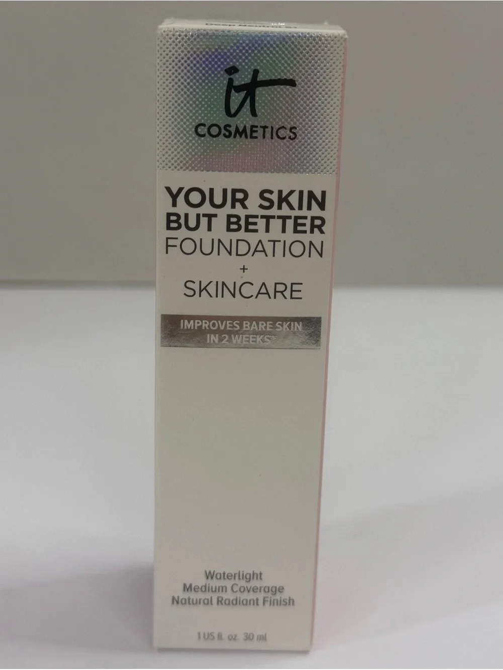 61 Deep Neutral IT Cosmetics Your Skin But Better Foundation 1 oz NIB